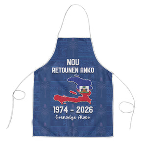 Haiti Football Apron Nou Retounen Anko 1974-2026