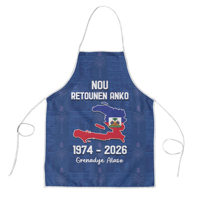 Haiti Football Apron Nou Retounen Anko 1974-2026