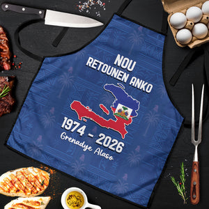 Haiti Football Apron Nou Retounen Anko 1974-2026