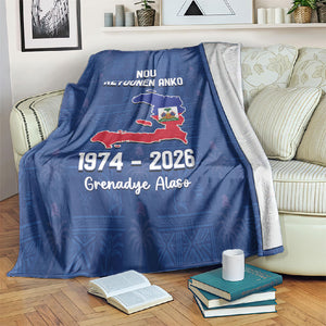 Haiti Football Blanket Nou Retounen Anko 1974-2026