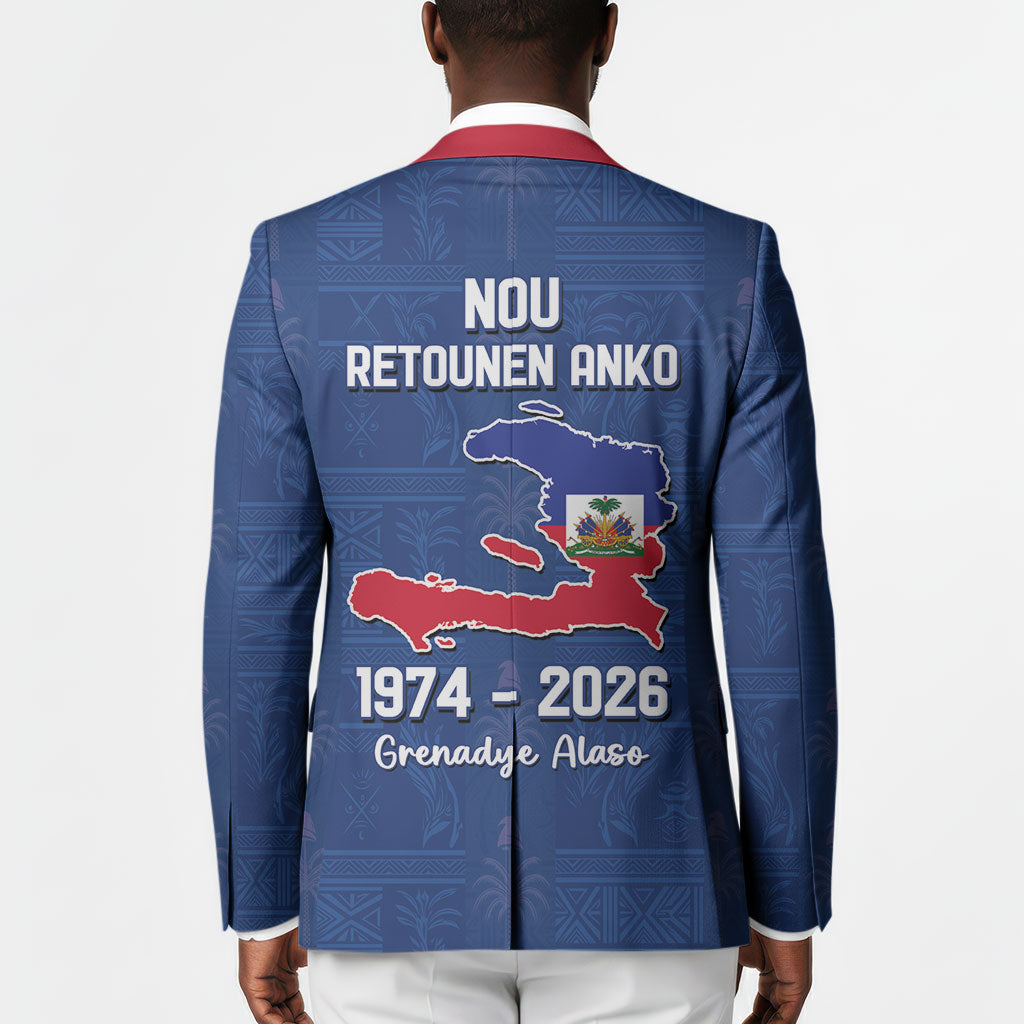 Haiti Football Blazer Nou Retounen Anko 1974-2026