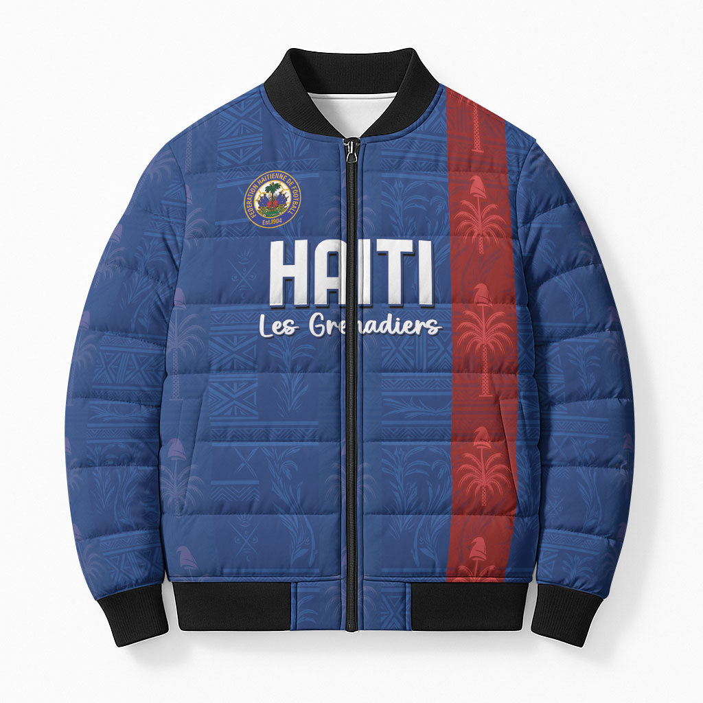 Haiti Football Bomber Puffer Jacket Nou Retounen Anko 1974-2026