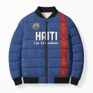 Haiti Football Bomber Puffer Jacket Nou Retounen Anko 1974-2026