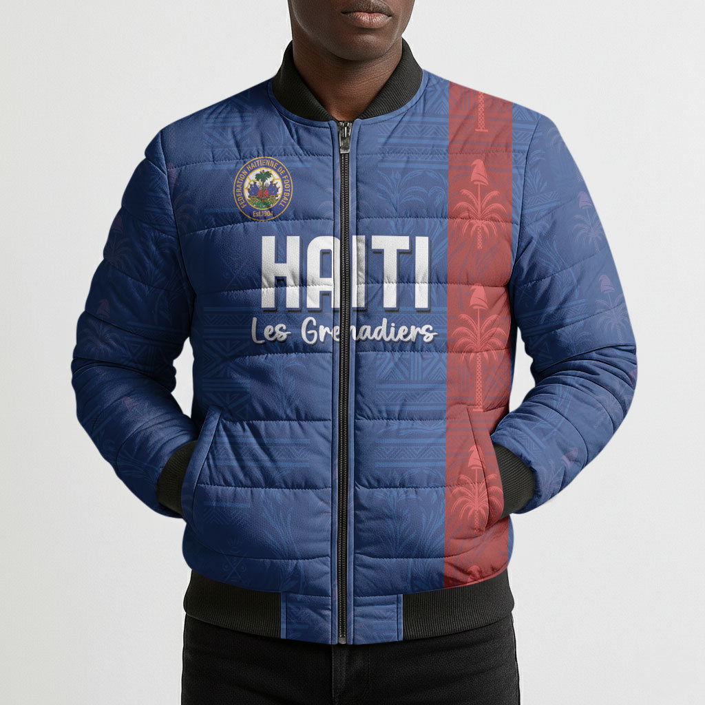 Haiti Football Bomber Puffer Jacket Nou Retounen Anko 1974-2026