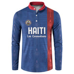 Haiti Football Button Sweatshirt Nou Retounen Anko 1974-2026