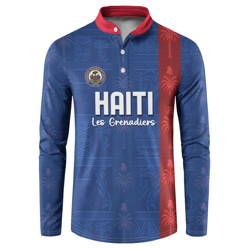 Haiti Football Button Sweatshirt Nou Retounen Anko 1974-2026