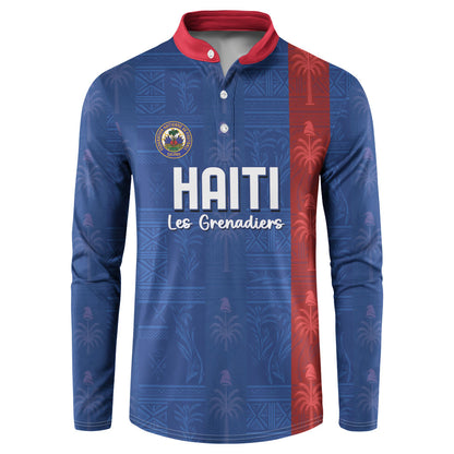 Haiti Football Button Sweatshirt Nou Retounen Anko 1974-2026