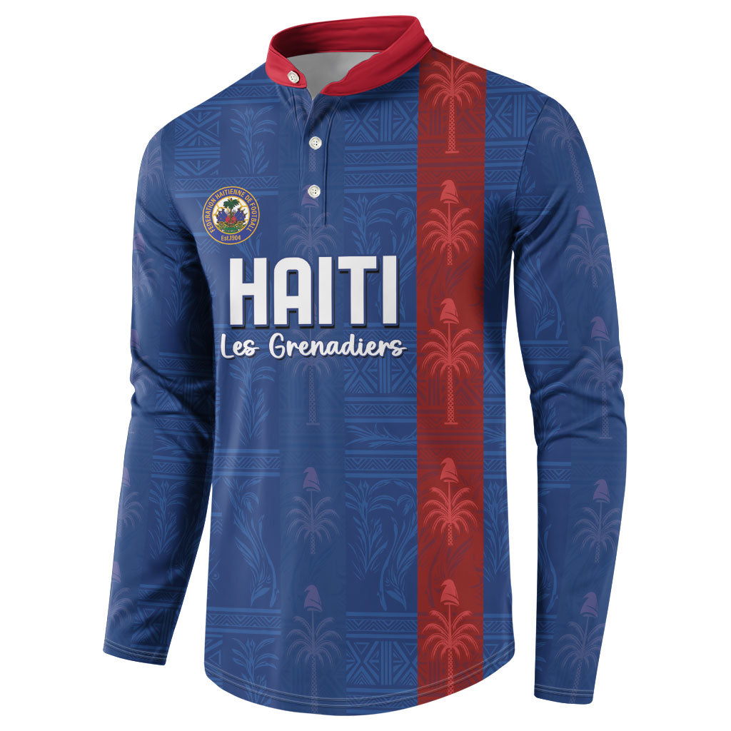 Haiti Football Button Sweatshirt Nou Retounen Anko 1974-2026