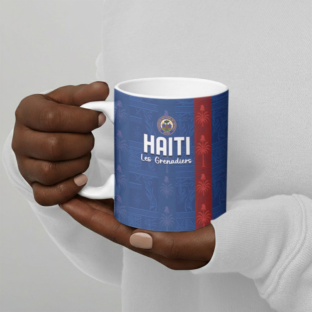 Haiti Football Ceramic Mug Nou Retounen Anko 1974-2026