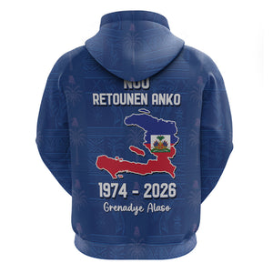 Haiti Football Hoodie Nou Retounen Anko 1974-2026