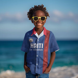 Haiti Football Kid Hawaiian Shirt Nou Retounen Anko 1974-2026