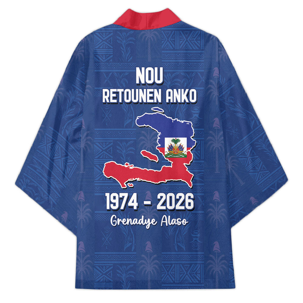 Haiti Football Kimono Nou Retounen Anko 1974-2026