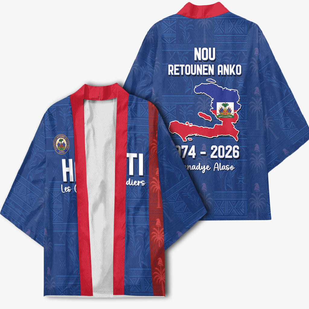 Haiti Football Kimono Nou Retounen Anko 1974-2026