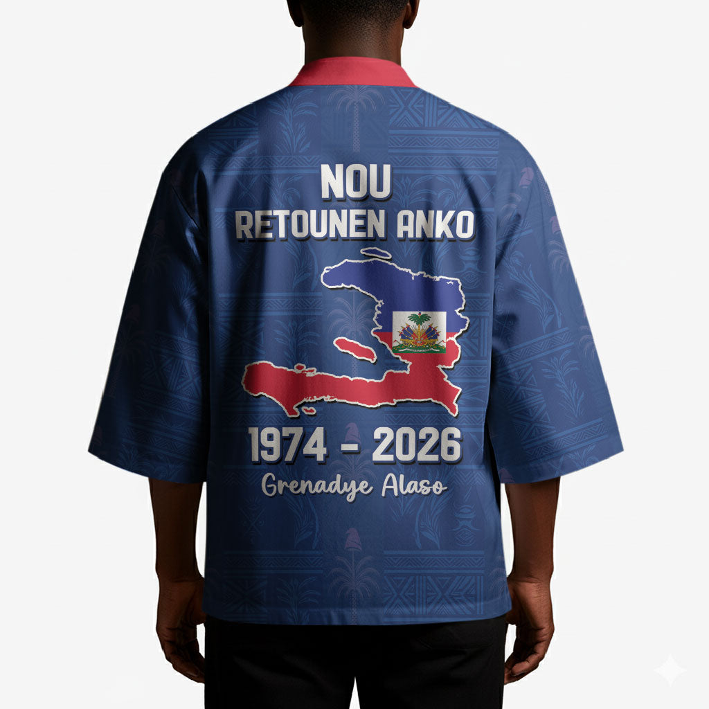 Haiti Football Kimono Nou Retounen Anko 1974-2026