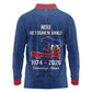 Haiti Football Long Sleeve Polo Shirt Nou Retounen Anko 1974-2026