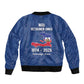 Haiti Football Sleeve Zip Bomber Jacket Nou Retounen Anko 1974-2026