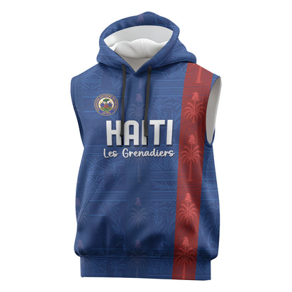 Haiti Football Sleeveless Hoodie Nou Retounen Anko 1974-2026