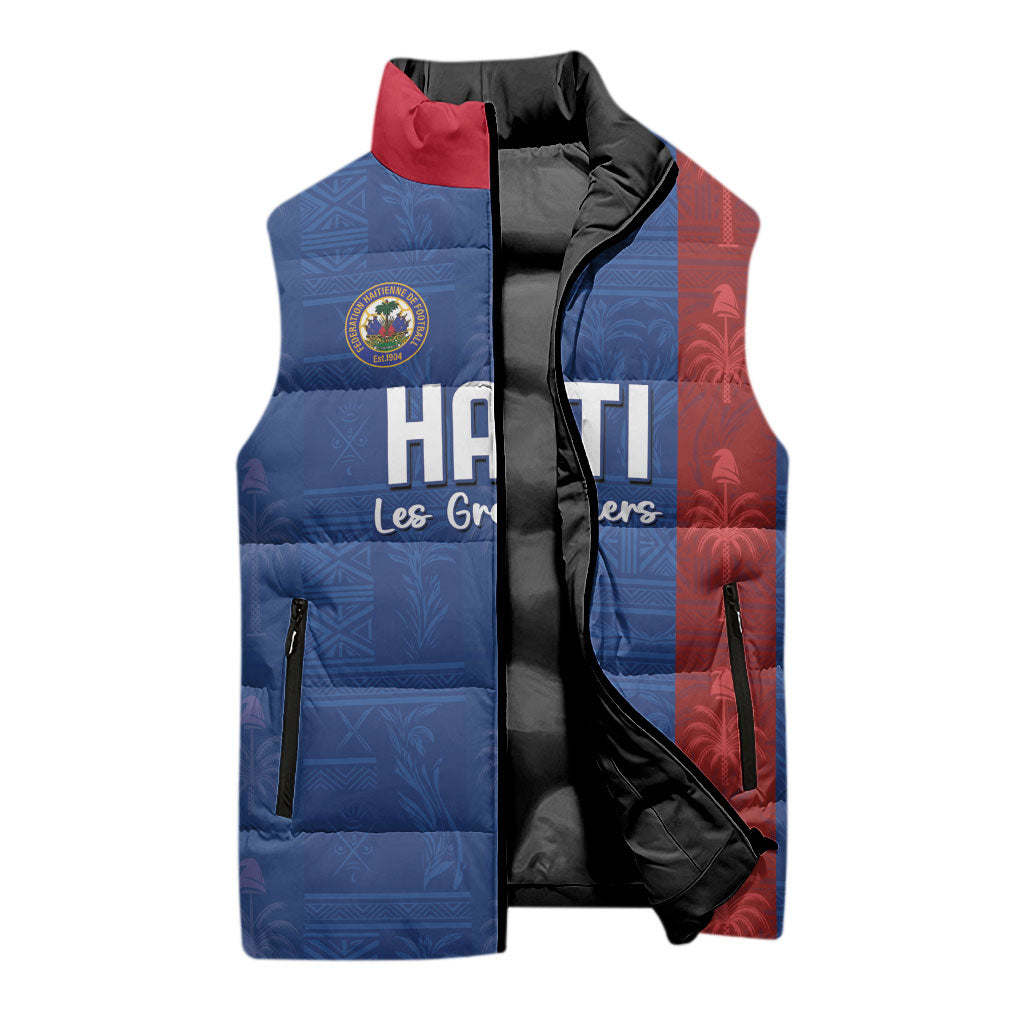 Haiti Football Sleeveless Puffer Jacket Nou Retounen Anko 1974-2026