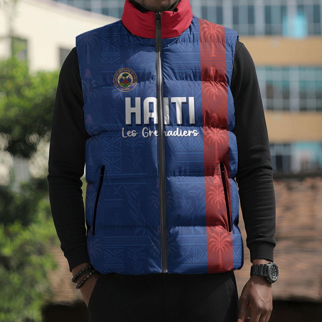 Haiti Football Sleeveless Puffer Jacket Nou Retounen Anko 1974-2026