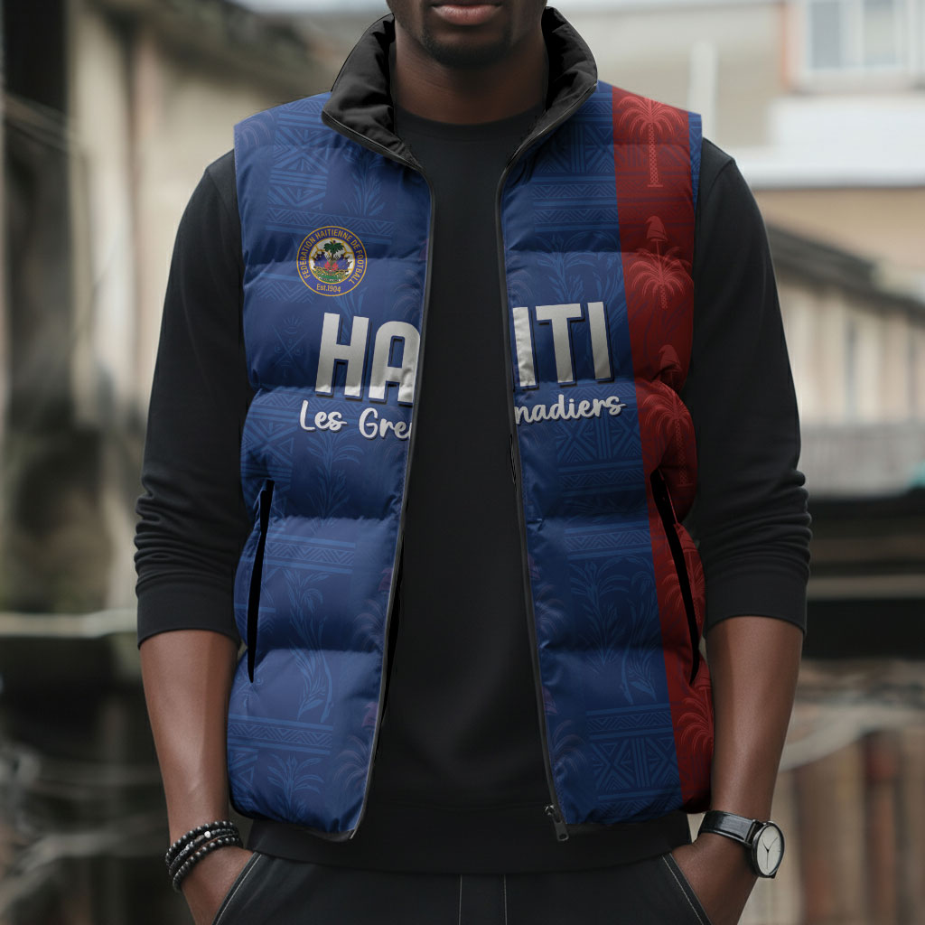 Haiti Football Sleeveless Puffer Jacket Nou Retounen Anko 1974-2026