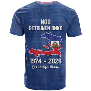 Haiti Football T shirt Nou Retounen Anko 1974-2026