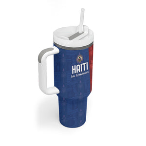 Haiti Football Tumbler With Handle Nou Retounen Anko 1974-2026