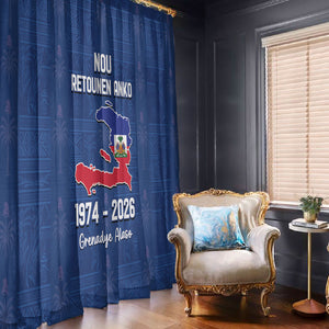 Haiti Football Window Curtain Nou Retounen Anko 1974-2026