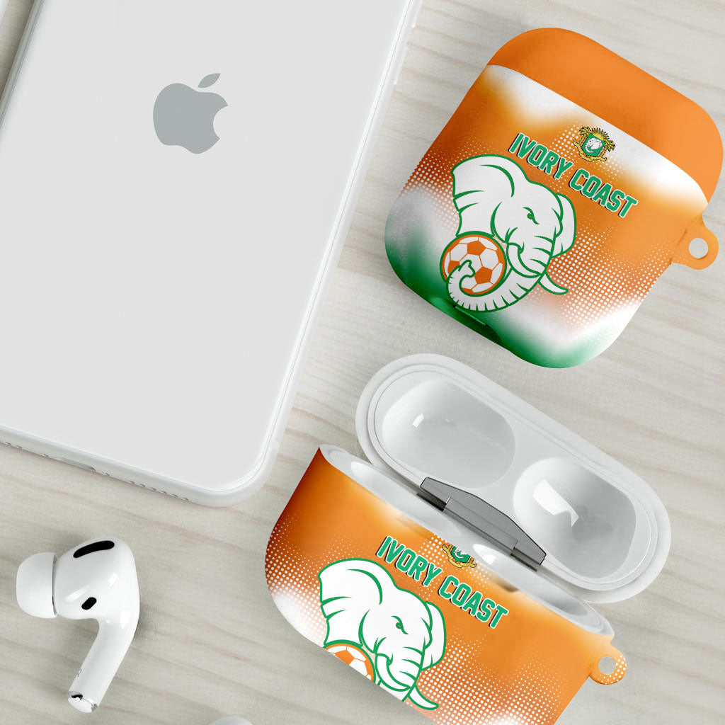 Ivory Coast Football AirPods Case Proud Elephant Fan Edition