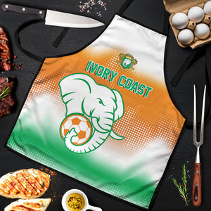 Ivory Coast Football Apron Proud Elephant Fan Edition