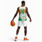 Custom Ivory Coast Football Basketball Jersey Proud Elephant Fan Edition