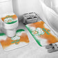 Ivory Coast Football Bathroom Set Proud Elephant Fan Edition