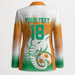 Custom Ivory Coast Football Blazer Proud Elephant Fan Edition