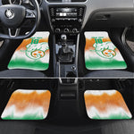 Custom Ivory Coast Football Car Mats Proud Elephant Fan Edition