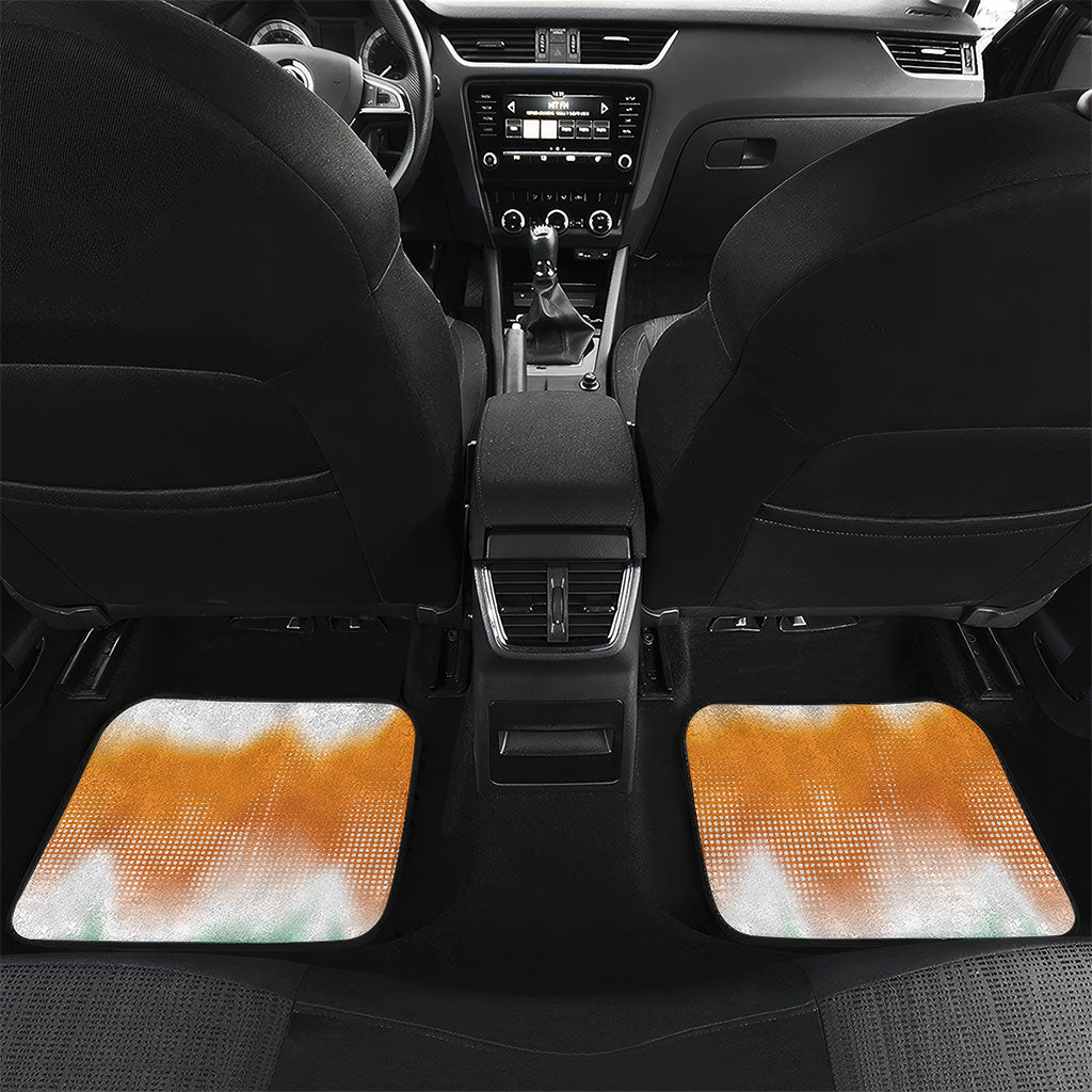 Custom Ivory Coast Football Car Mats Proud Elephant Fan Edition