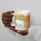 Custom Ivory Coast Football Ceramic Mug Proud Elephant Fan Edition