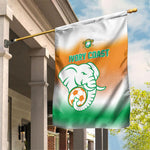 Ivory Coast Football Garden Flag Proud Elephant Fan Edition