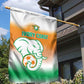 Ivory Coast Football Garden Flag Proud Elephant Fan Edition