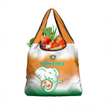 Ivory Coast Football Grocery Bag Proud Elephant Fan Edition