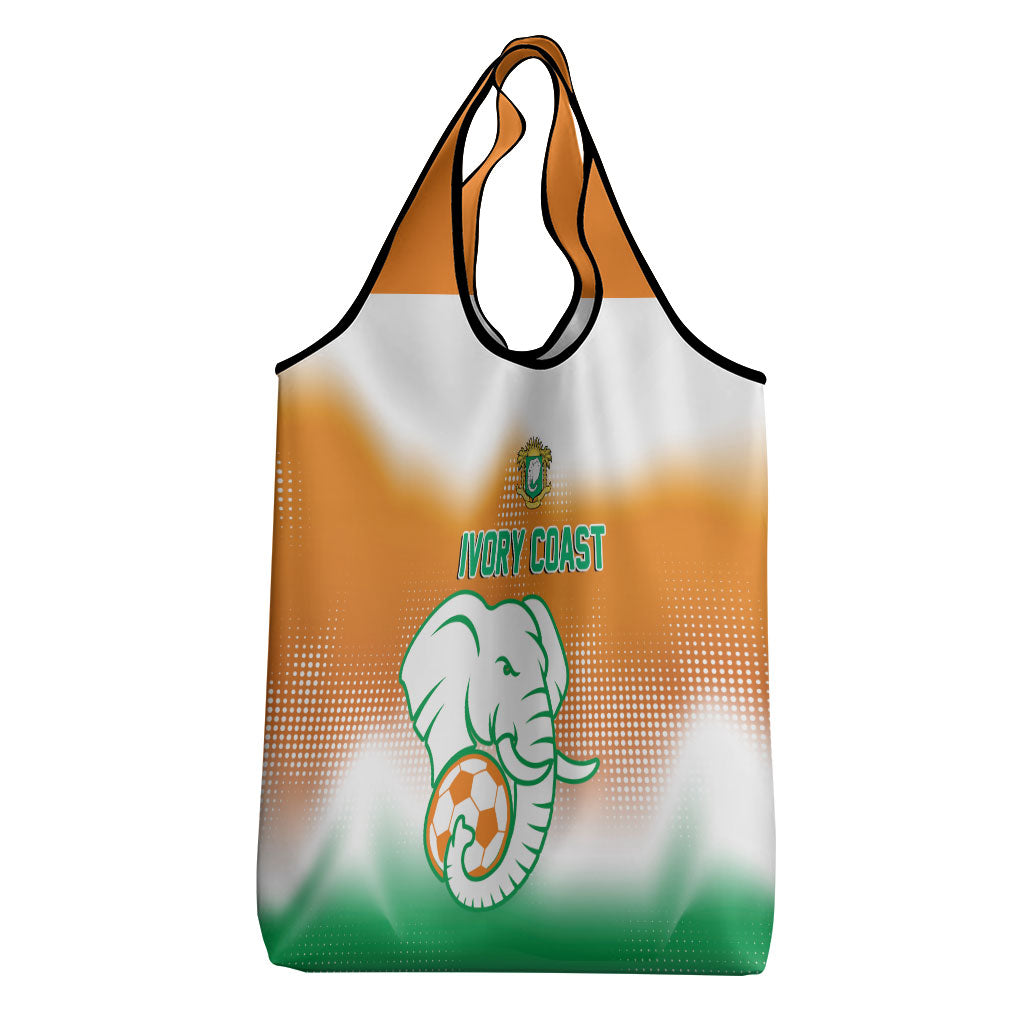 Ivory Coast Football Grocery Bag Proud Elephant Fan Edition