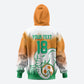 Custom Ivory Coast Football Hoodie Proud Elephant Fan Edition