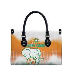 Ivory Coast Football Leather Bag Proud Elephant Fan Edition