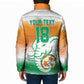 Custom Ivory Coast Football Padded Jacket Proud Elephant Fan Edition