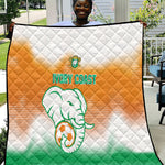 Ivory Coast Football Quilt Proud Elephant Fan Edition