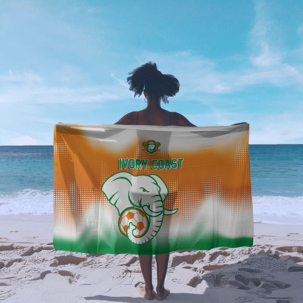 Ivory Coast Football Sarong Proud Elephant Fan Edition