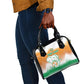 Ivory Coast Football Shoulder Handbag Proud Elephant Fan Edition