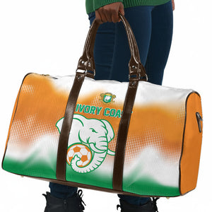 Ivory Coast Football Travel Bag Proud Elephant Fan Edition