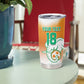 Custom Ivory Coast Football Tumbler Cup Proud Elephant Fan Edition