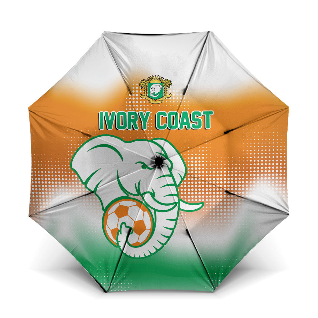 Ivory Coast Football Umbrella Proud Elephant Fan Edition