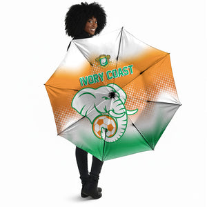 Ivory Coast Football Umbrella Proud Elephant Fan Edition