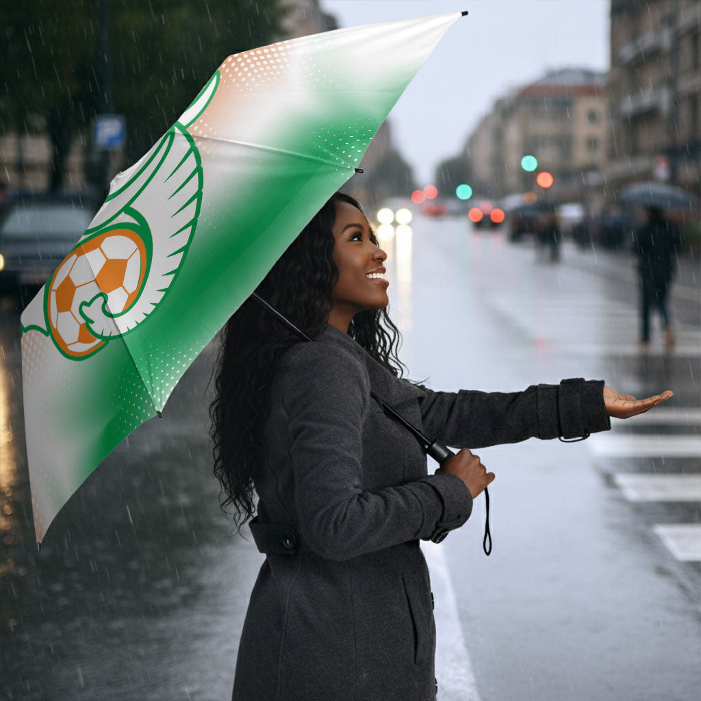 Ivory Coast Football Umbrella Proud Elephant Fan Edition